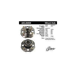 Centric 405.40009E Standard Axle Bearing And Hub Assembly - All
