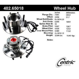 Centric 402.65019E Wheel Hub Assembly - All