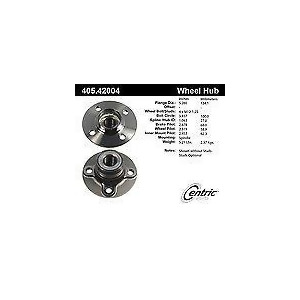 Centric 405.42004E Standard Axle Bearing And Hub Assembly - All
