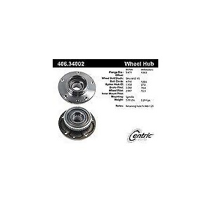 Centric 406.34002E Standard Axle Bearing And Hub Assembly - All