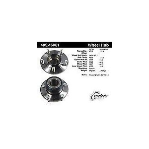 Centric 405.46001E Standard Axle Bearing And Hub Assembly - All