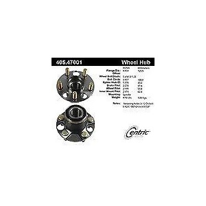 Centric 405.47001E Standard Axle Bearing And Hub Assembly - All