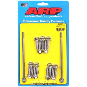 Arp 434-6901 6-Point Stainless Steel Oil Pan Bolt Kit For Chevy Ls1/Ls2 - All
