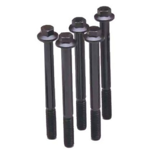 38-16 X 2.500 Hex Black Oxide Bolts - All