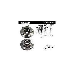 Centric 405.63003E Standard Axle Bearing And Hub Assembly - All