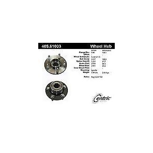 Centric 405.61003E Standard Axle Bearing And Hub Assembly - All