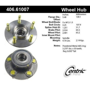 Centric 406.61007 Wheel Bearing And Hub Assembly - All