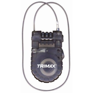 Trimax T33rc Retractable Cable Lock - All