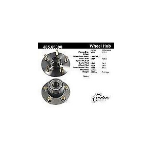 Centric 405.63000E Standard Axle Bearing And Hub Assembly - All