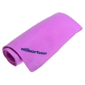 The Absorber Synthetic Drying Chamois 27 X 17 Purple - All