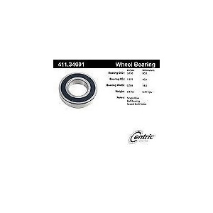 Centric 411.34001E Standard Axle Ball Bearing - All