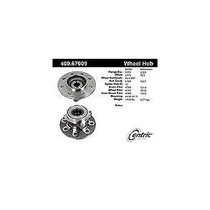 Centric 400.67010E Wheel Hub Assembly - All