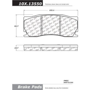 Centric 100.13550 Brake Pad - All