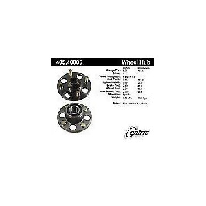 Centric 405.40006E Standard Axle Bearing And Hub Assembly - All