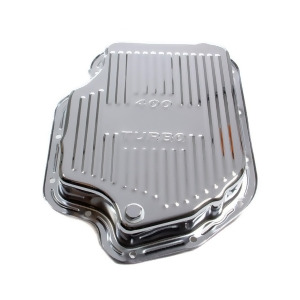 Racing Power Company R9121 Chrome Finned Transmission Pan - All