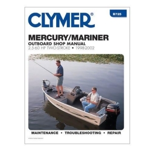 Clymer Mercury/Mariner 2.5-60 Hp Two-Stroke Outboards 1998-2002 - All