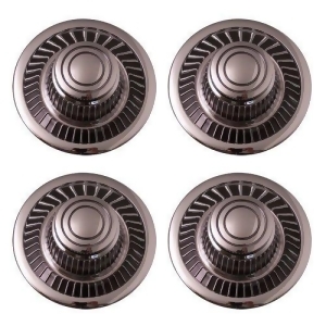 Set of 4 Replacement Aftermarket Rally Derby Center Caps Hub Cover Fits 15 Wheel Part Number Iwcc2030 - All