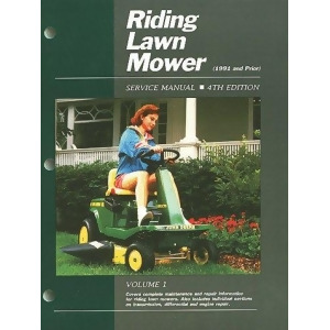 Clymer Rlms-4 Riding Lawn Mower Service Manual Vol 1 - All