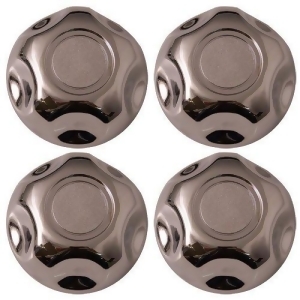Set of 4 Replacement Aftermarket Center Caps Hub Cover Fits 14 15 Inch Wheel Part Number Iwcc3184n - All