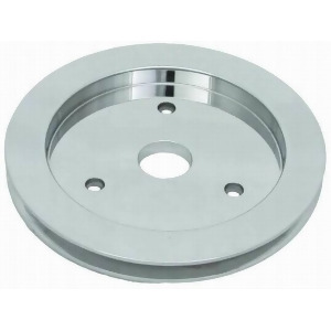 Racing Power R8841pol Polished Aluminum Bb Chevy V8 Single Groove Pulley Swp - All