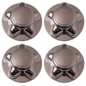 Set of 4 Replacement Aftermarket Center Caps Hub Cover Fits 16 17 Inch Wheel Part Number Iwcc3203c - All
