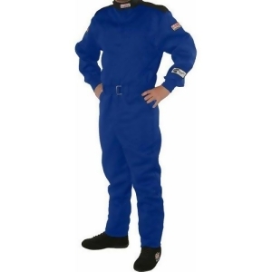 G-force 4145Xlgbu Gf145 Single Layer Driving Suit Sfi 3.2A/1 Blue - All