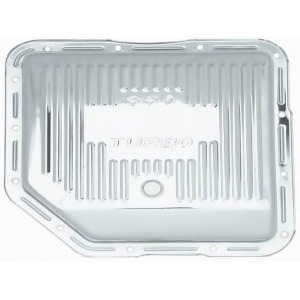 Racing Power Company R9122 Chrome Finned Transmission Pan - All