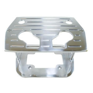 Racing Power Company R6323 Polished Aluminum Optima Ball Milled Battery Tray - All