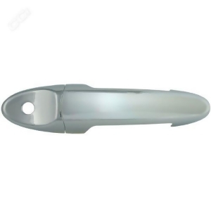 Set of 4 Chrome Plated Door Handle Covers. Includes Installation Kit Part Number Ccidh68515b - All