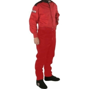 G-force 4145Smlrd Gf145 Single Layer Driving Suit Sfi 3.2A/1 Red - All