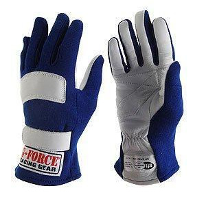 G-force 4101Smlbu G5 Blue Small Junior Racing Gloves - All