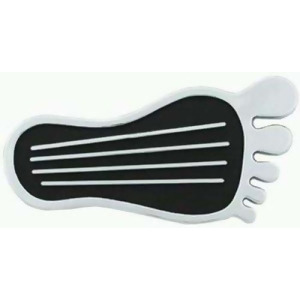 Racing Power Company R8520 Chrome Steel Barefoot Gas Pedal - All