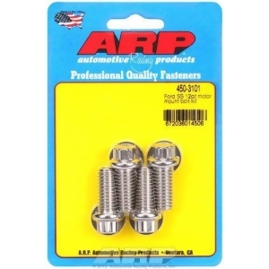 Autoracing Products 450-3101 Sbf S/s Motor Mount Bolt Kit 12Pt. - All