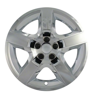 2008-2012 17 Chrome Wheel Hubcaps to Perfectly fit Chevy Malibu Bolt-ons - All