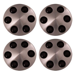 Set of 4 Replacement Aftermarket Center Caps Hub Cover Fits 17x7 Inch Alloy Wheel Part Number Iwcc5299 - All