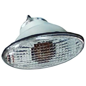 Emgo 61-81961 Clear Large Double Filament Cat Eye Fairing Mount Signal Light - All