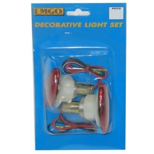 Emgo Cat Eye Red Light Kit With Dual Filament Bulb 61-81985 - All
