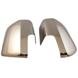 Chrome Side Rear View Full Mirror Covers Trim Set for Ford Escape Mercury Mariner Mazda Tribute - All