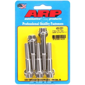 Arp 4303201 Stainless 300 12-Point Water Pump Bolt Kit - All