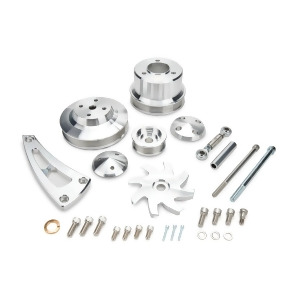 March Performance 23010 Serpentine Conversion Kit For Big Block Chevy Engine - All