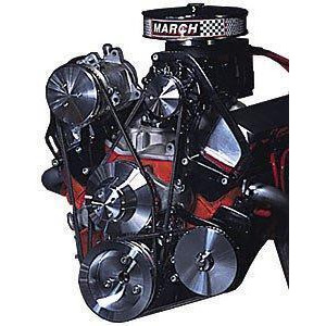 March Performance 7610 Pulley 3Pc Bbc W/Wtr Pump - All