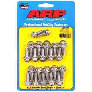 Arp 435-1803 12-Point Stainless Steel Oil Pan Bolt Kit For Big Block Chevy - All