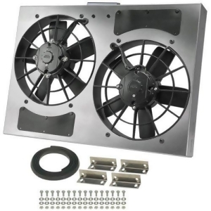 Pwm Dual Rad Fan/ Aluminum Shroud Assembly - All