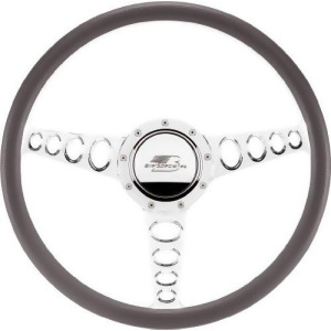 Billet Specialties 34445 15.5 Outlaw Half Wrap Billet Steering Wheel - All