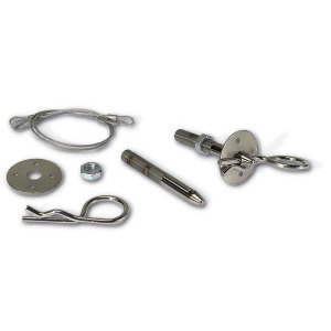 Moroso 39015 3/8 Steel Hood Pin - All