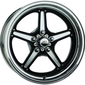 Street Lite Black Wheel 15x4 2.25in Bs - All