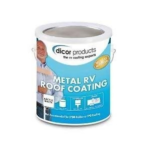 Dicor Rpmrc1 Elastomeric Metal Rv Roof Coating - All