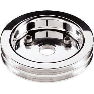 Billet Specialties 83220 Polished Bbc 2 Groove Lower Pulley - All