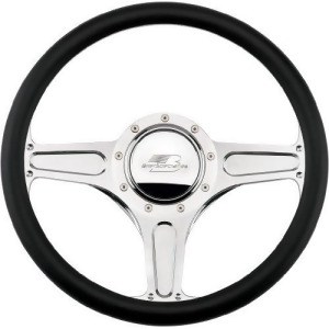 Billet Specialties 30103 14 Street Lite Half Wrap Steering Wheel - All