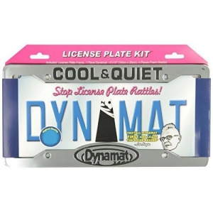 Dynamat 19100 License Plate Kit - All